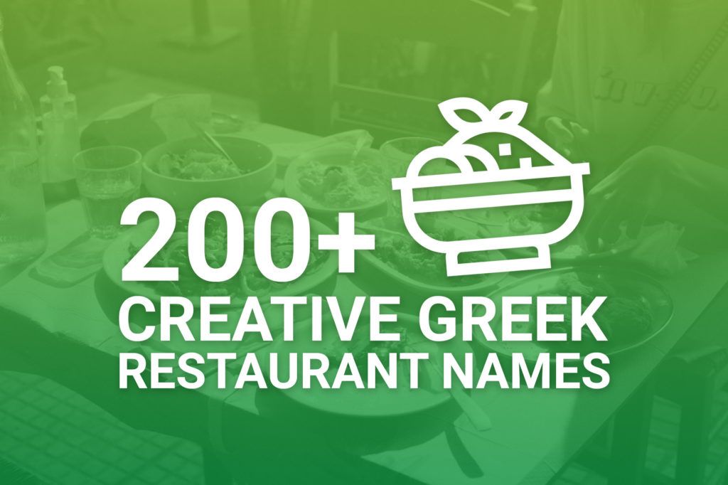 creative greek restaurant names